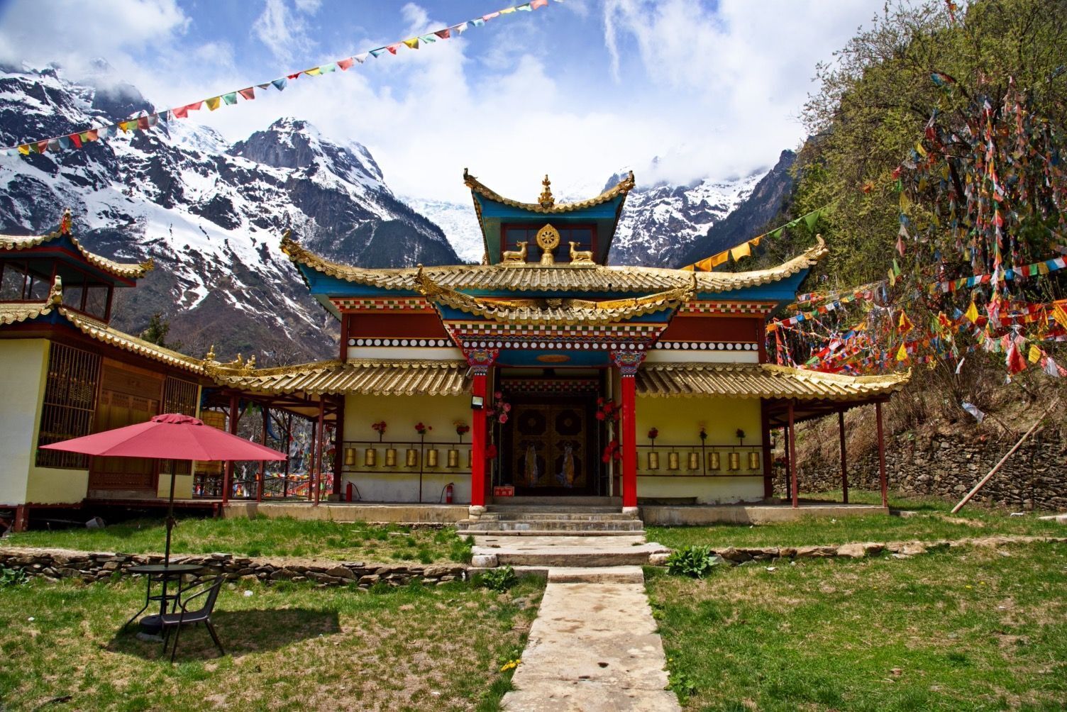 Mingyong-Gletscher – 不安全‼️